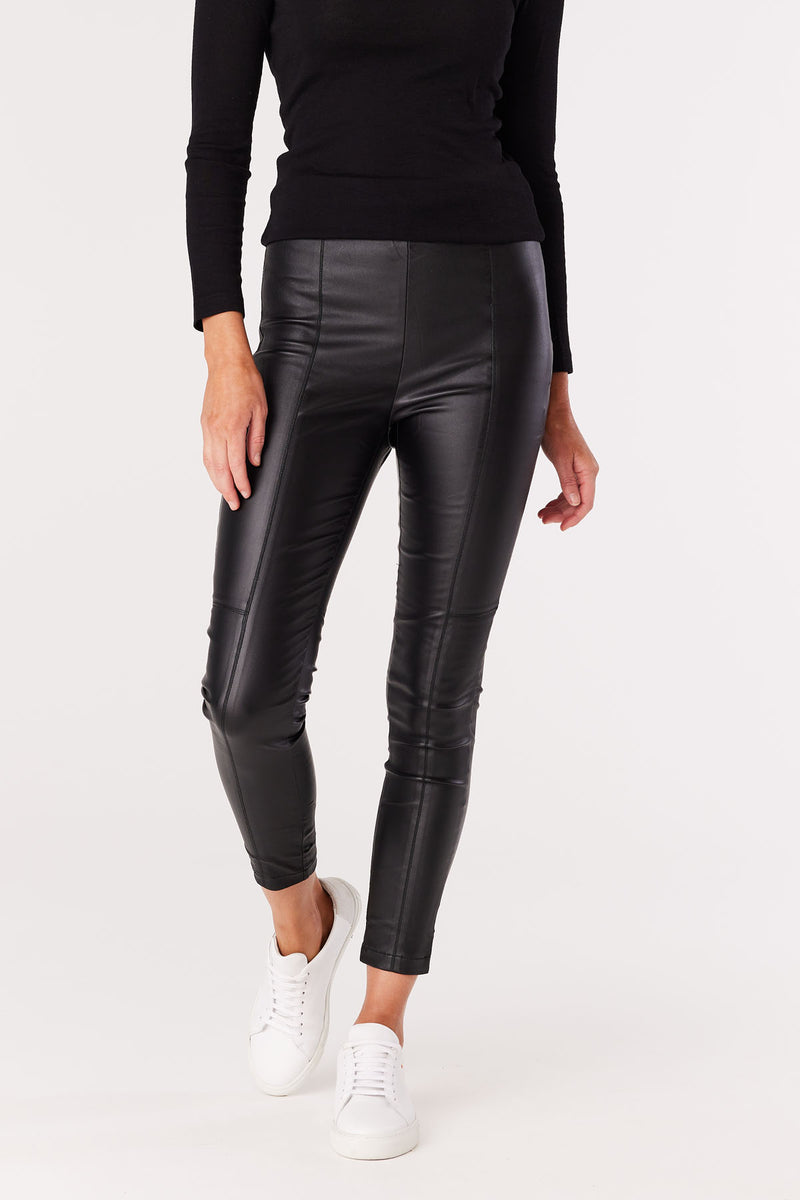 Waxed Legging - Black – Cable Melbourne