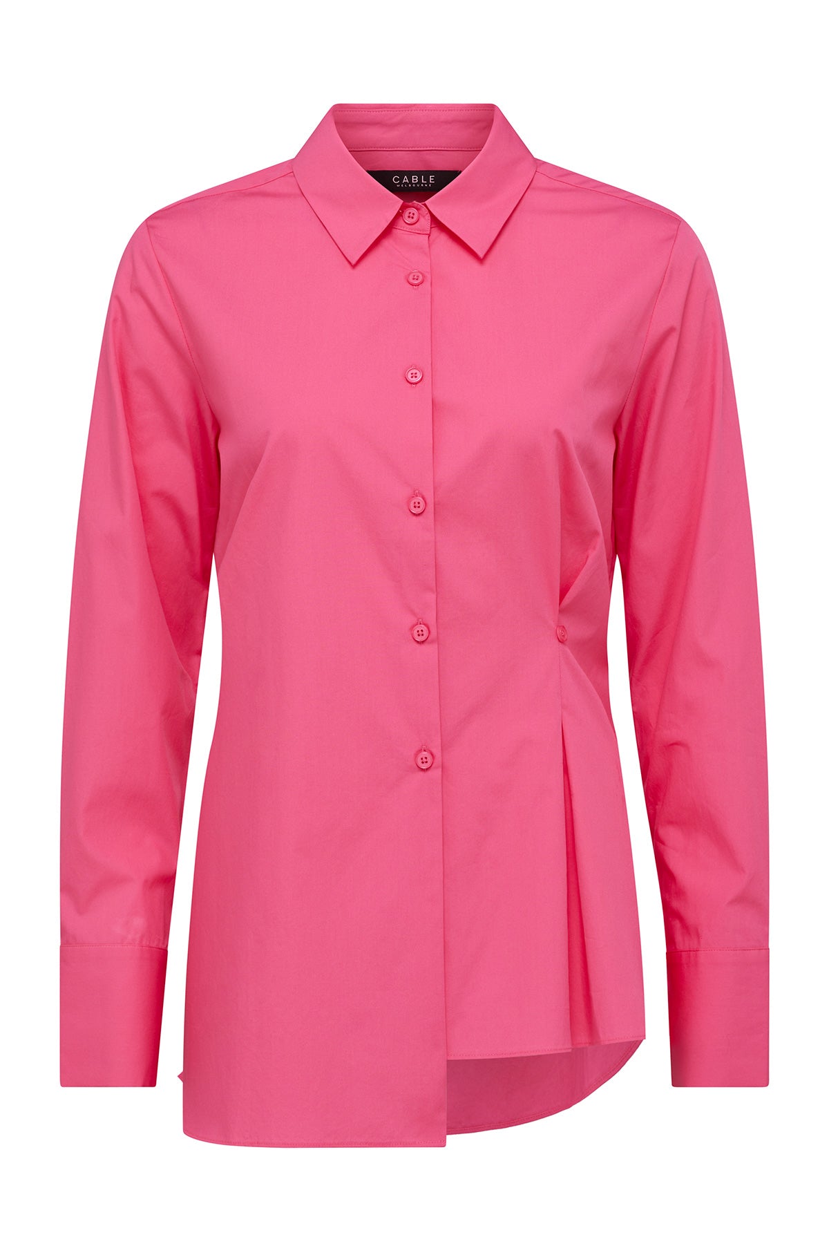 Tuck Shirt - Hot Pink – Cable Melbourne