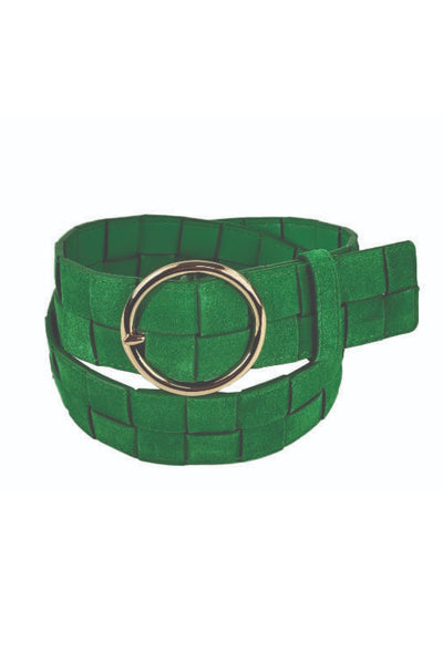Soho Belt - Emerald Green – Cable Melbourne